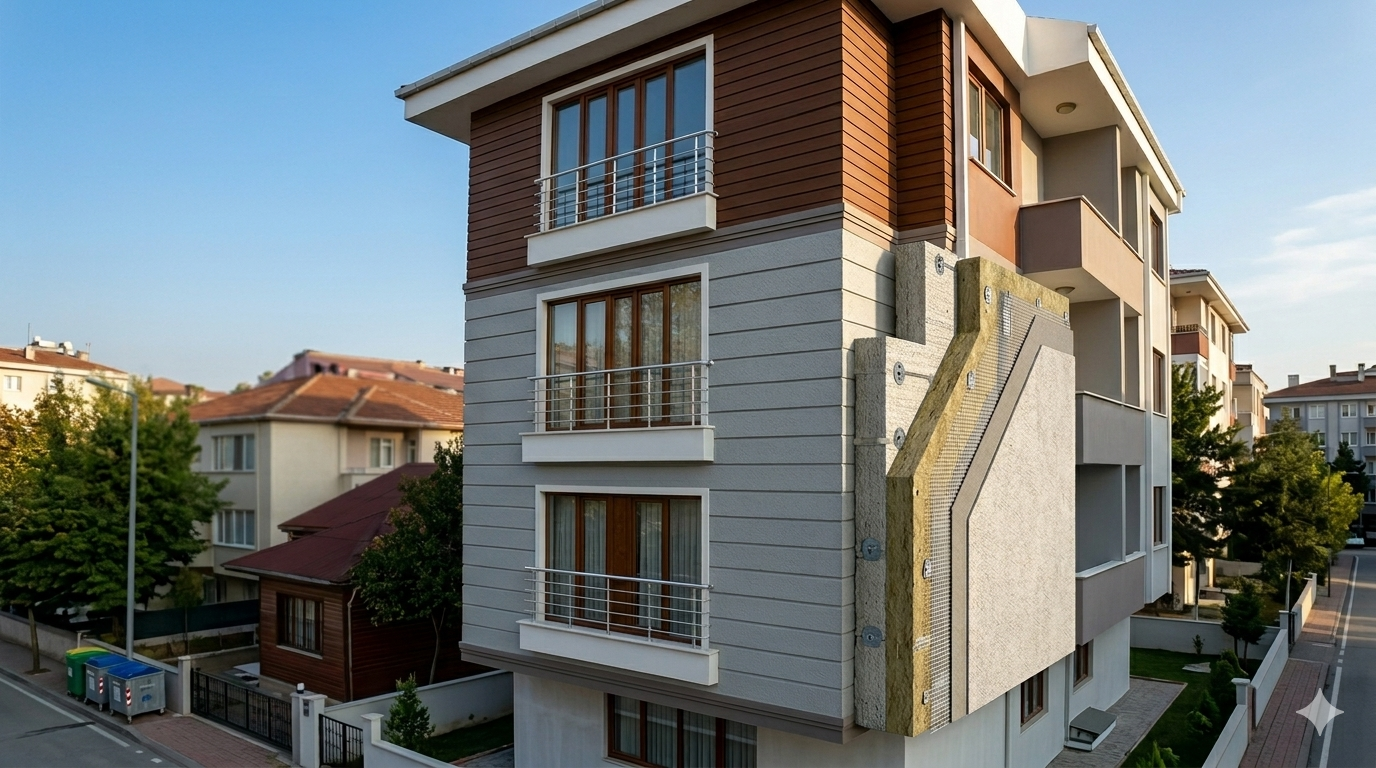 Afyonkarahisar konut dış cephe yalıtımı